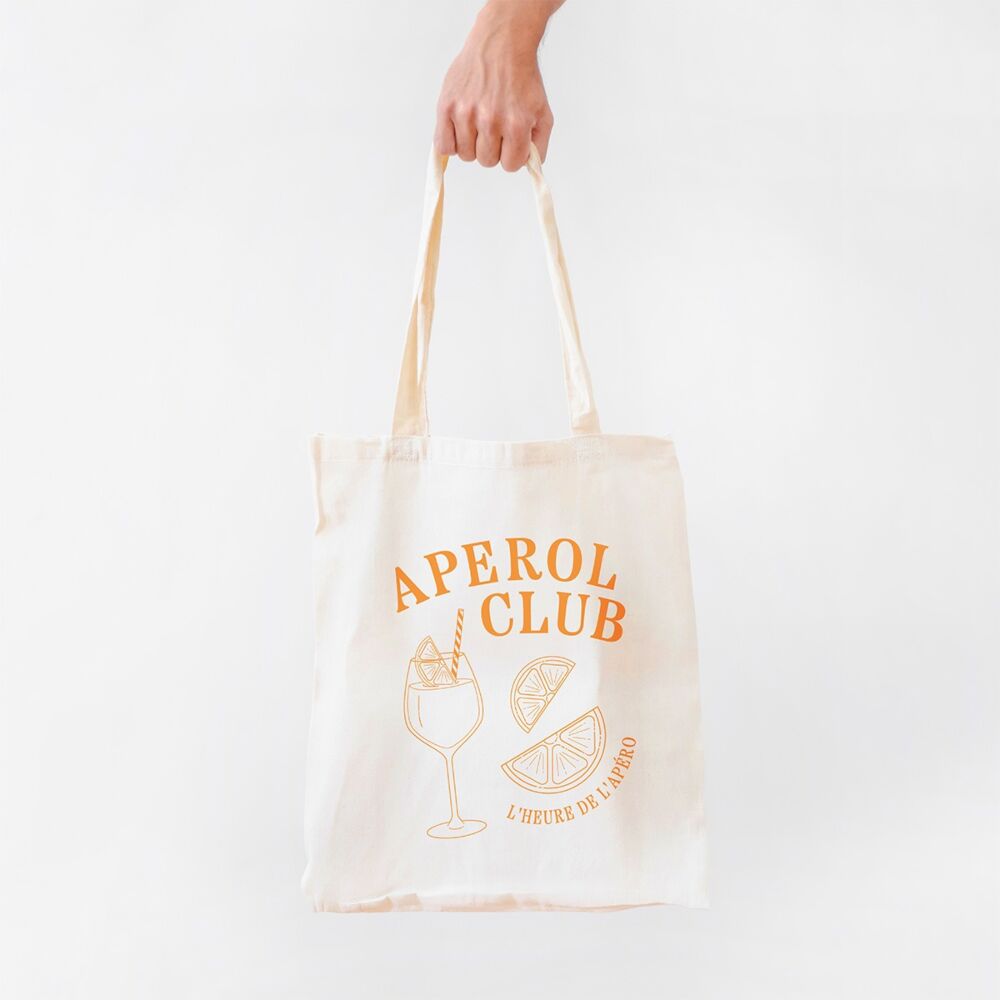 Tote bag personnalisé Aperol