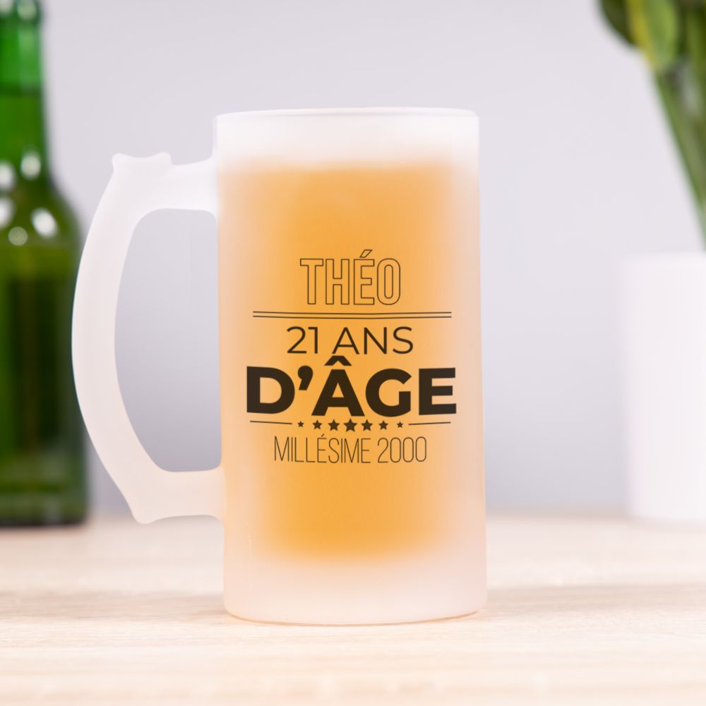Personalised Beer glass