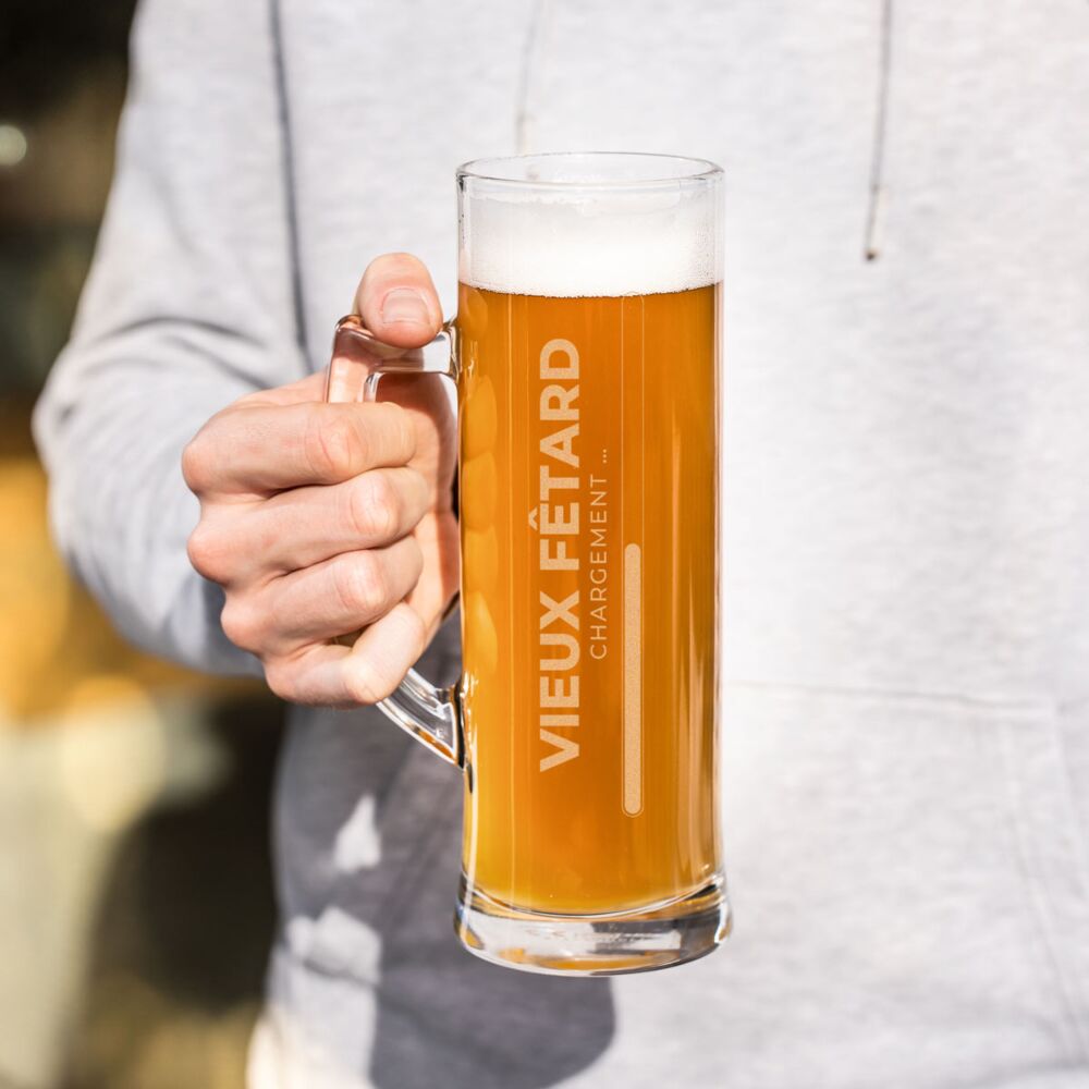 Chope de bière personnalisée - Barre de chargement