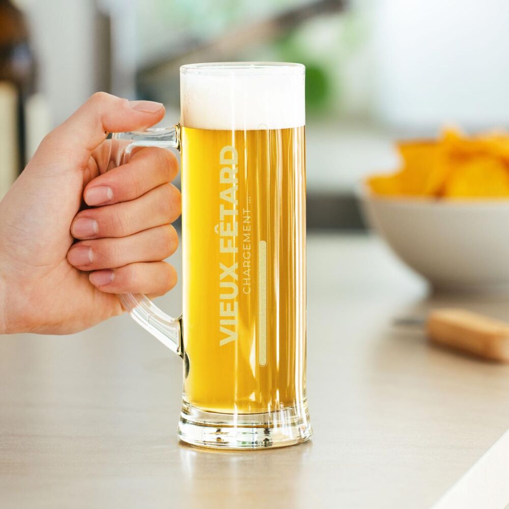 Chope de bière personnalisée - Barre de chargement