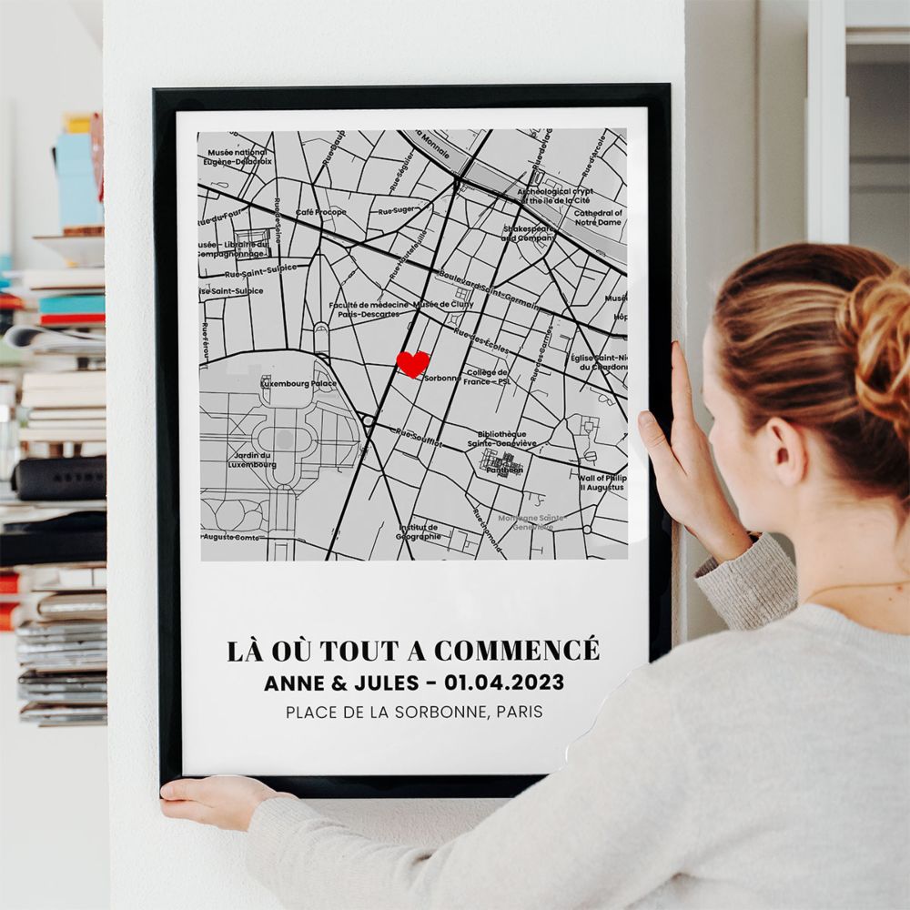 Poster personnalisé Là où tout a commencé