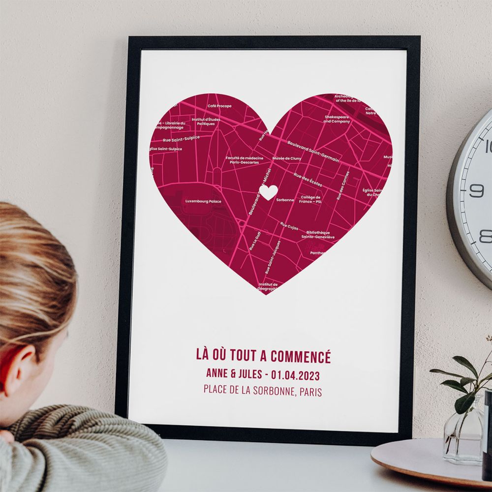 Poster personnalisé Là où tout a commencé