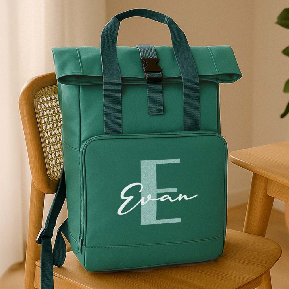 Personalisierbarer Rucksack mit Monogramm