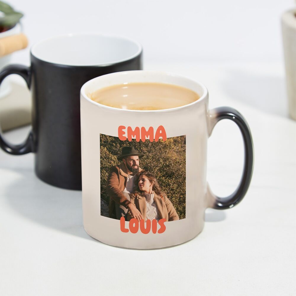 Mug personnalisé avec photo et message