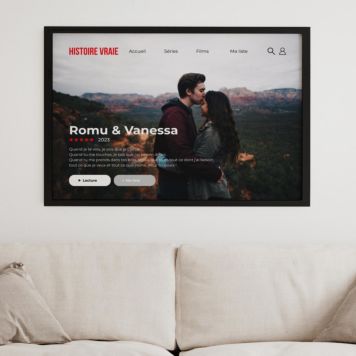 Poster personnalisé - Netflix - Design