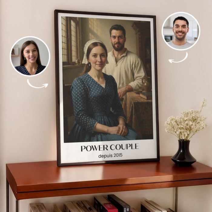 Poster personnalisé œuvre d’art