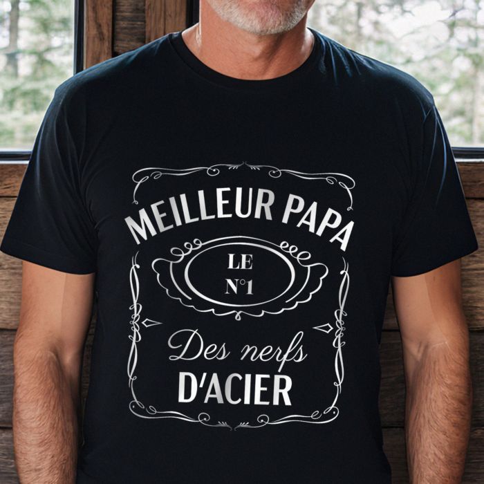 T-shirt personnalisé Whisky avec texte