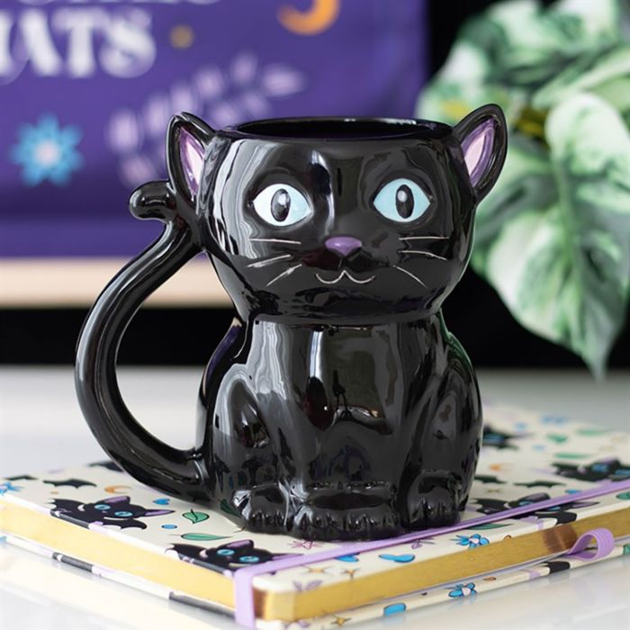 Tasse chat mignonne et effrayante