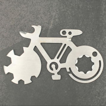 Outil multifonction en forme de vélo